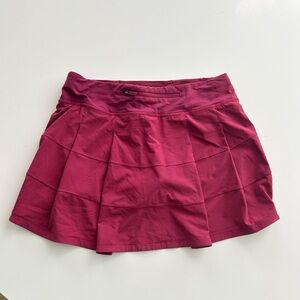 Lululemon Pace rival tennis skirt size 6 tall